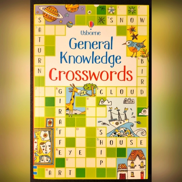 Usborne General Knowledge Crosswords Book - Picture 1 of 2